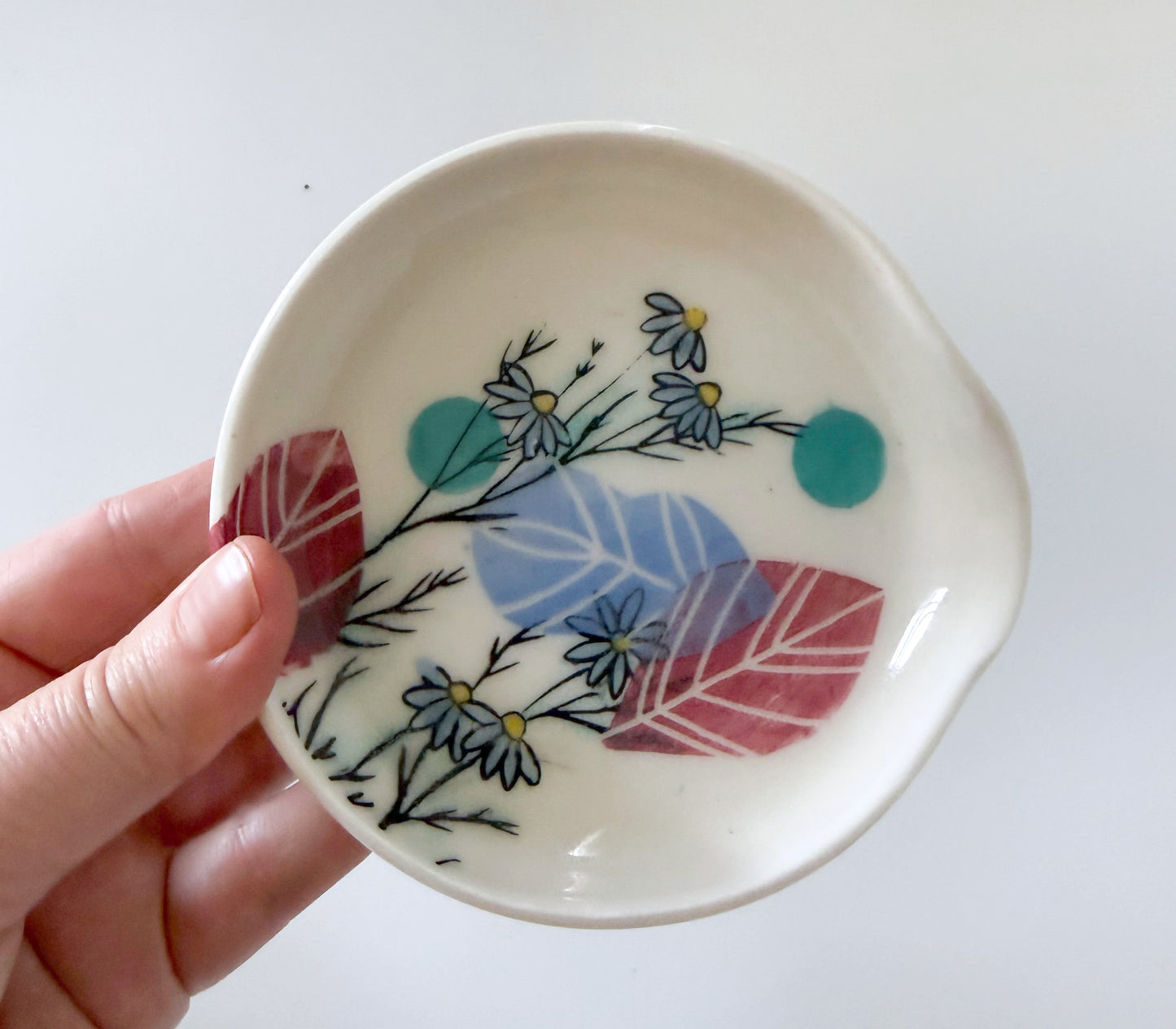 Spoon rest with chamomile