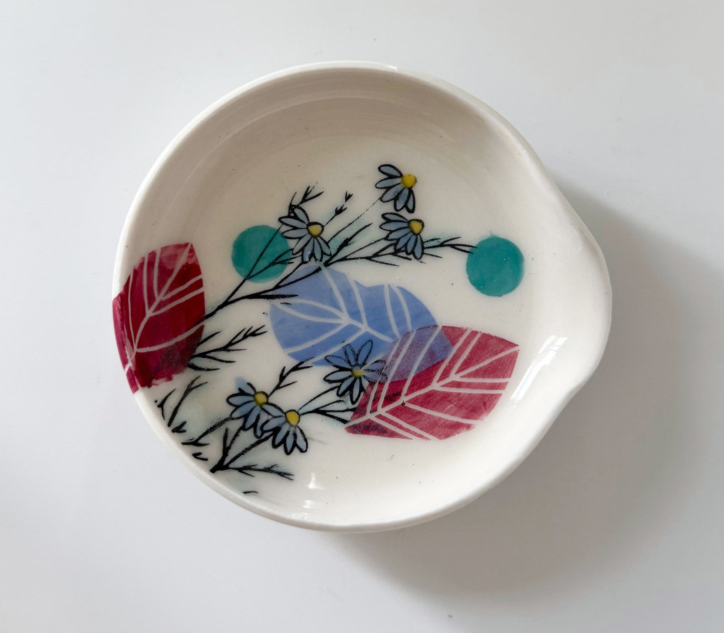 Spoon rest with chamomile