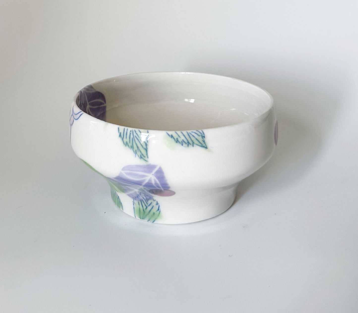 Individual bowl with roses