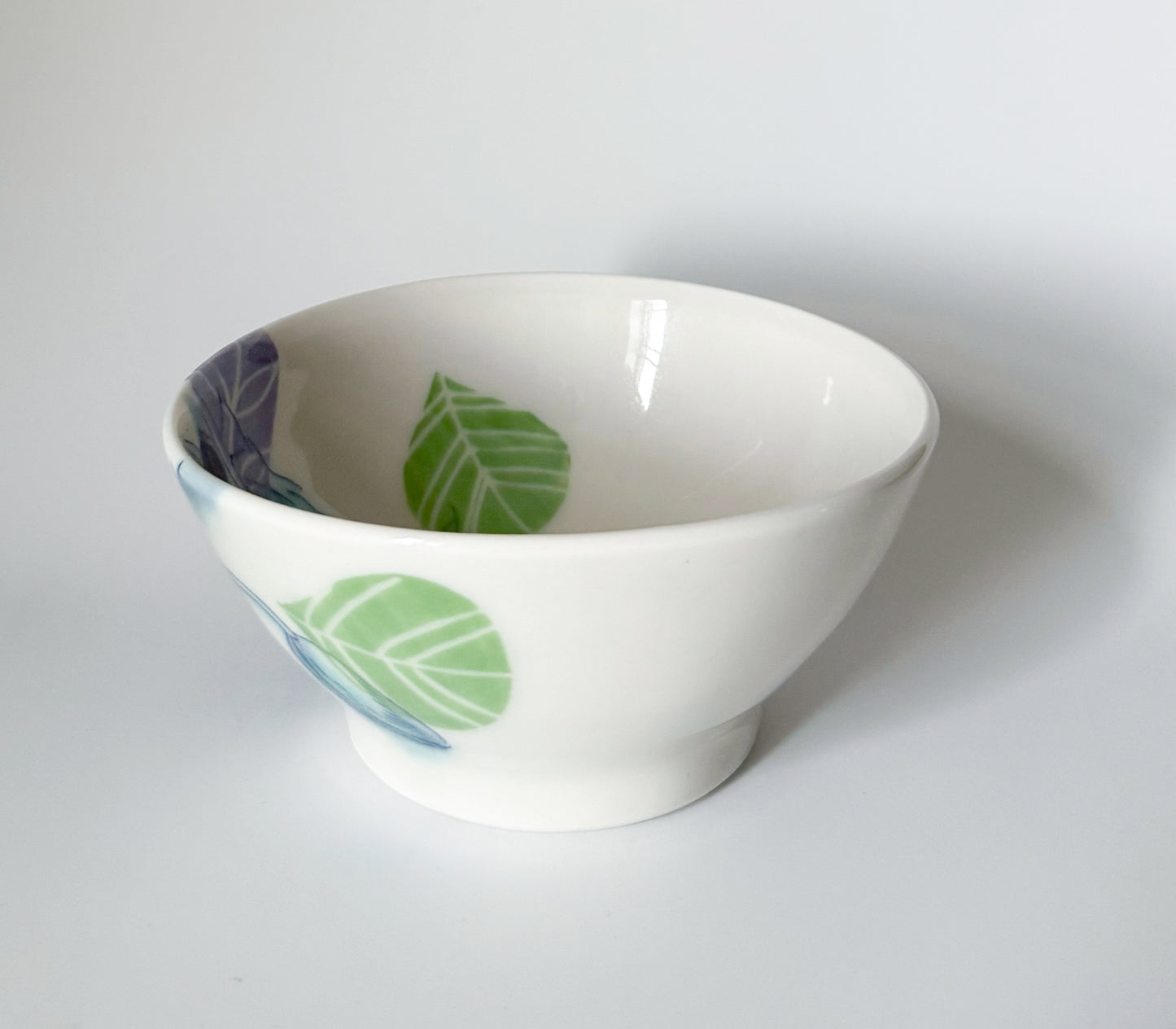 Small bowl with poppies