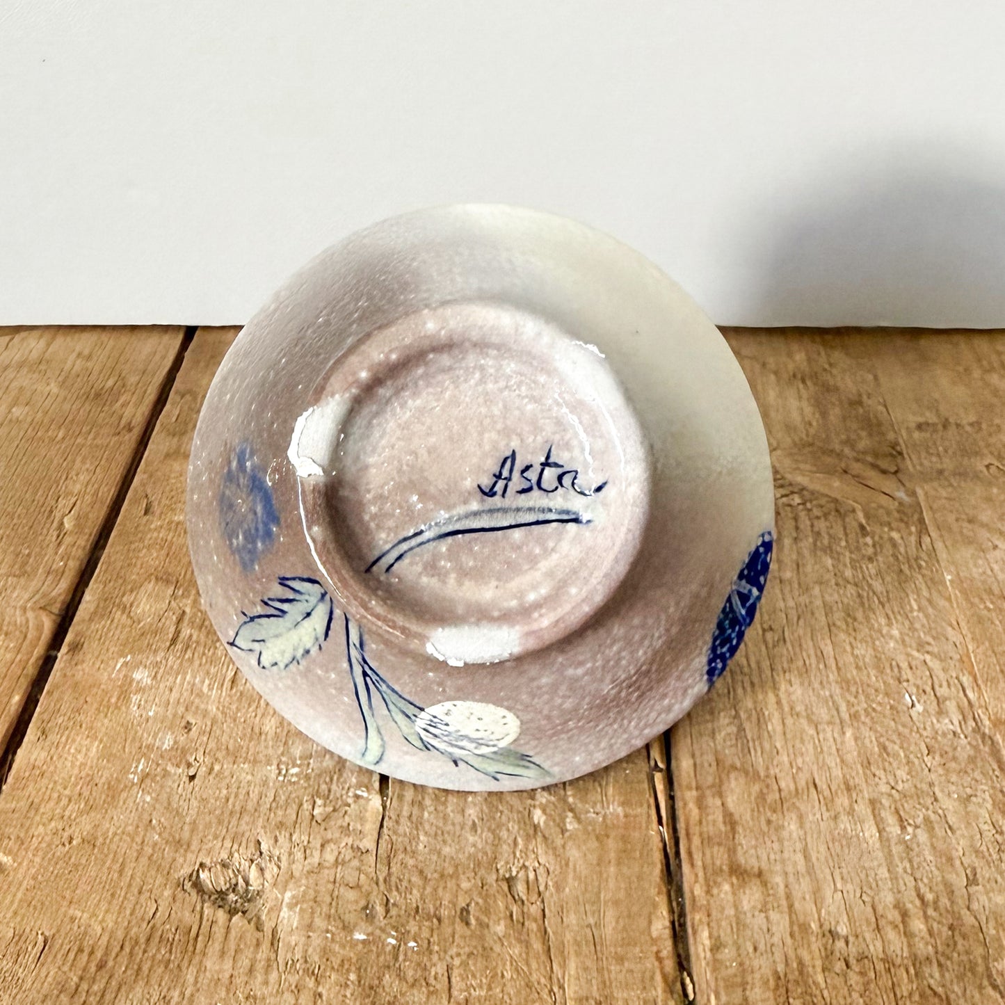 Small dish with daisies 8