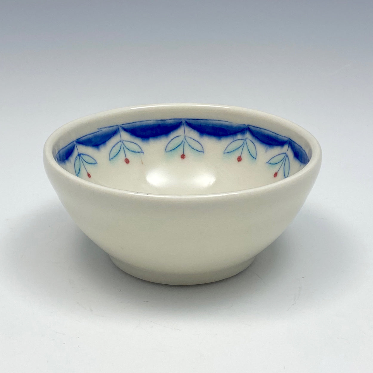 Small bowl with black butterfly  03